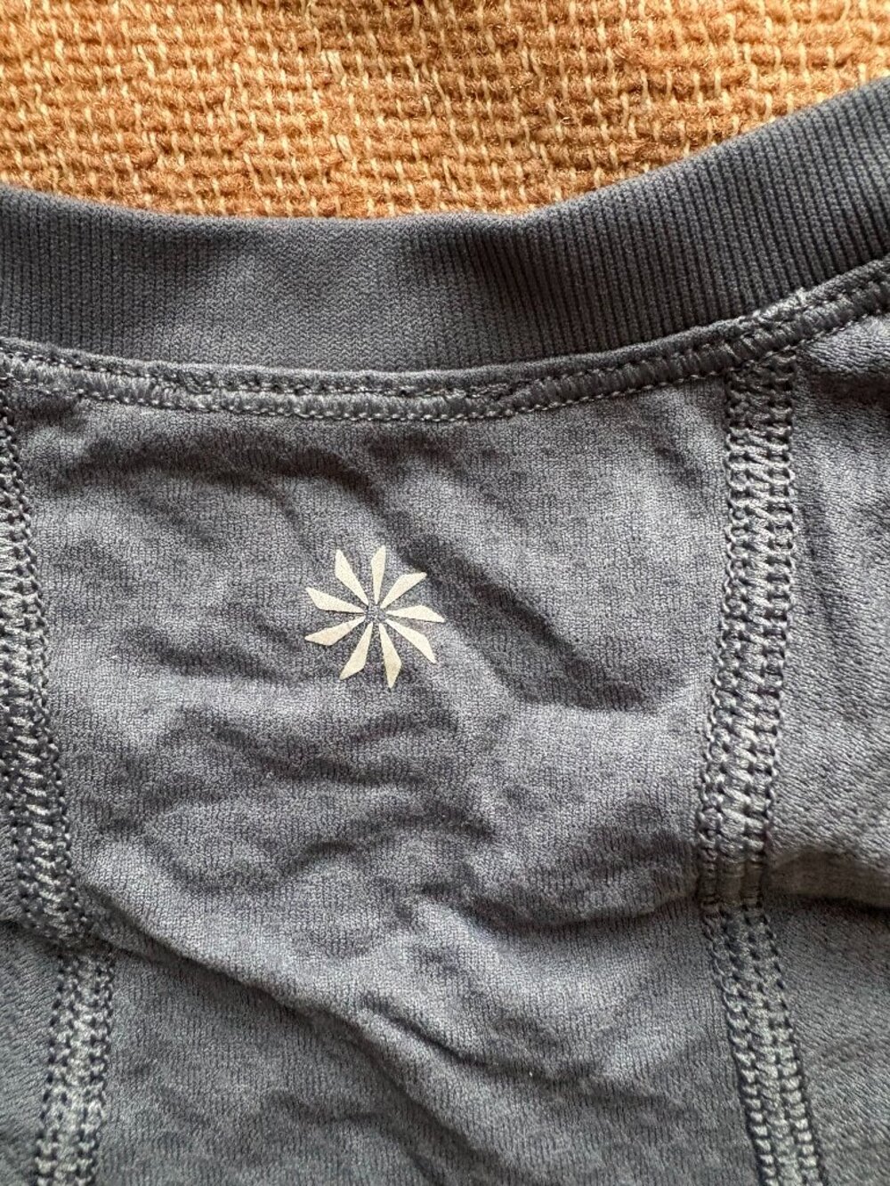 Athleta Momentum Flex Tee, Blue Grey